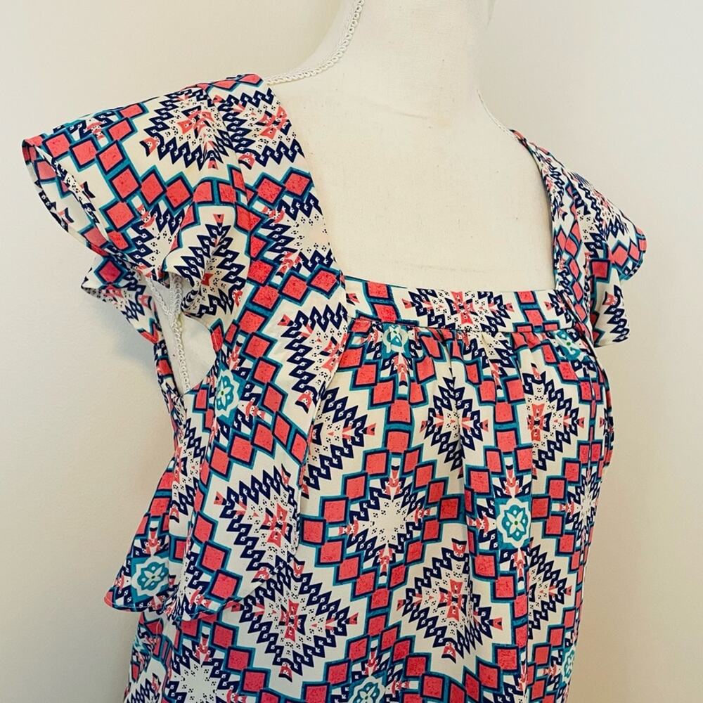 Meadow Rue Flutter Sleeve Top - Picture 4 of 6